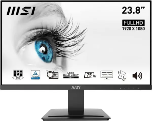 MSI Pro 23.8" MP243 Full HD IPS LCD Monitor