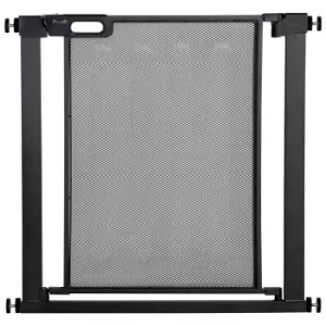 PawHut Pressure Fit Safety Gate for Doorways and Staircases (75-82 cm) - Black