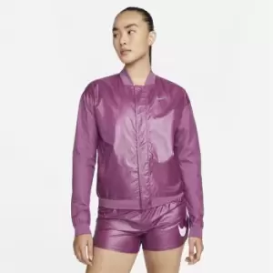 Nike Swoosh Run Jacket Womens - Purple