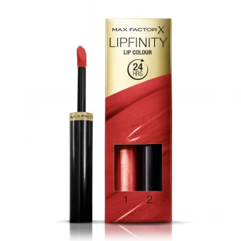 Max Factor Lipfinity Longwear Lipstick Hot 120 Red