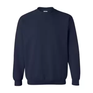 Gildan Heavy Blend Unisex Adult Crewneck Sweatshirt (S) (Navy)