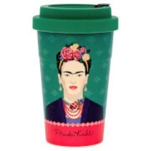 Frida Kahlo Green Vogue Travel Mug