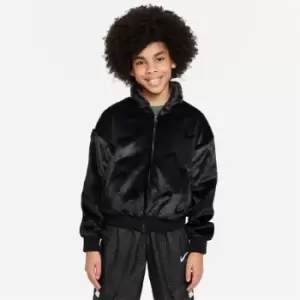 Nike Sportswear Big Kids (Girls') Jacket - Black