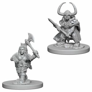 Dungeons & Dragons Nolzur's Marvelous Unpainted Miniatures Dwarf Female Barbarian