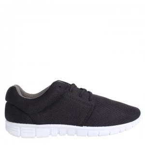 Fabric Mercy Run Trainers - Black/White