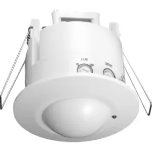 Zink Recessed Microwave Sensor Thea 360° White 15-Metre Range