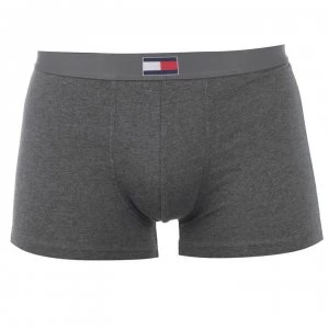 Tommy Bodywear Big Flag Trunks - Dk Grey Hthr