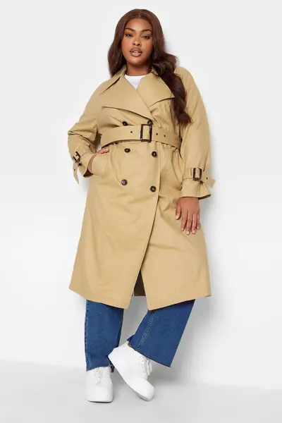 Yours Trench Coat Camel