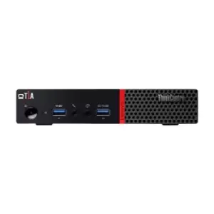 T1A Lenovo ThinkCentre M900q Refurbished DDR4-SDRAM i5-6500T mini PC Intel Core i5 8GB 128GB SSD Windows 10 Pro Black