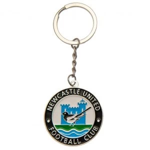 Newcastle United FC Keyring Retro