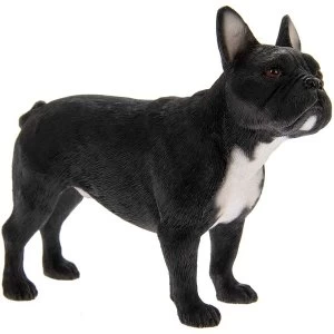 French Bulldog Black Figurine By Lesser & Pavey