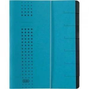 Elba chic 400002020 Organiser Blue A4 Cardboard No. of compartments: 7