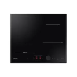 Samsung NZ64B6058KK Slim Fit Induction Hob with Flex Zone Plus and Magnetic Dial in Black