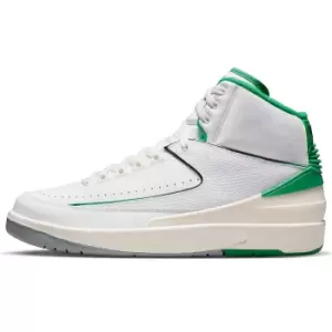 jordan AIR JORDAN 2 RETRO LUCKY GREEN, WHITE/LUCKY GREEN-SAIL-LT STEEL GREY