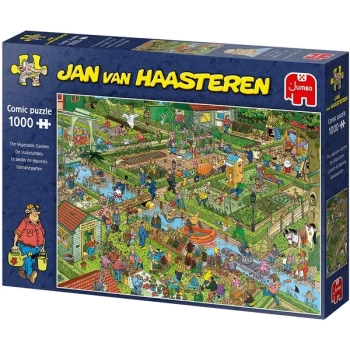 Jumbo Jan Van Haasteren The Vegetable Garden Jigsaw Puzzle - 1000 Pieces