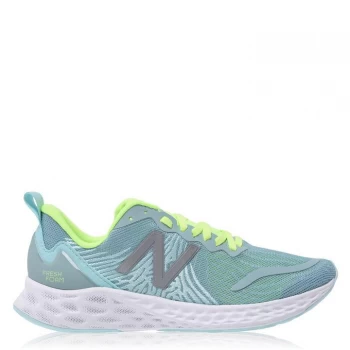 New Balance Foam Tempo Running Shoes Womens - Grn/Yel/Wht