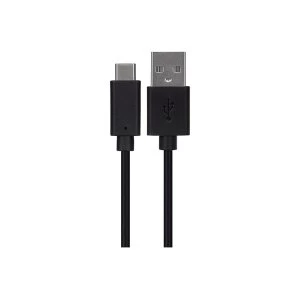 Maplin USB-C 2.0 to USB-A Cable 480Mbps/0.48 Gbps 1m Black