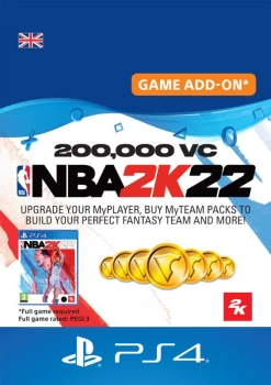 NBA 2K 200,000 VC - UK Account