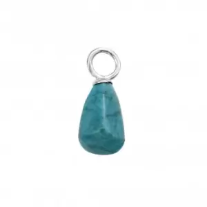 Sterling Silver Magnesite Tumbled Charm Y2644T