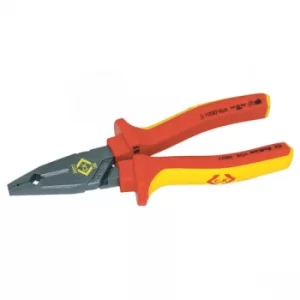 CK Tools T39077-180 RedLine VDE Electricians Pliers 180mm