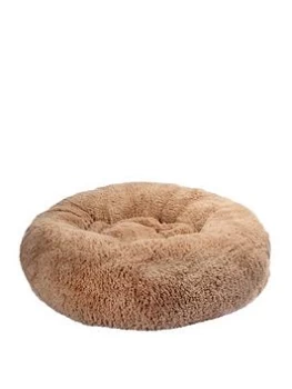 Happy Pet Teddy Pet Bed Honey 90x22cm 1) Fabric: Plush, %100 cotton 2) Inner padding: