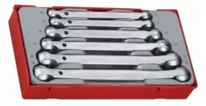 Teng Tools TT6506 6 Piece Double Flex Wrench Set 8 - 19mm