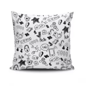 NKLF-179 Multicolor Cushion Cover