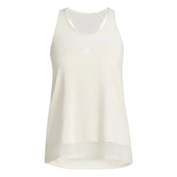 adidas Training HEAT. RDY Mesh Tank Top Womens - Wonder White