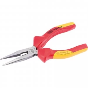 Draper Expert Ergo Plus VDE Insulated Slimline Long Nose Pliers 160mm