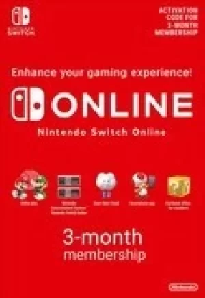 Nintendo Switch Online 3 Months Subscription Membership