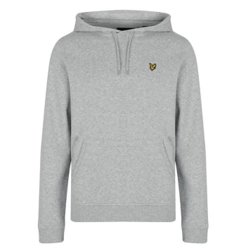 Lyle and Scott OTH Basic Logo Hoodie - Grey Marl D24