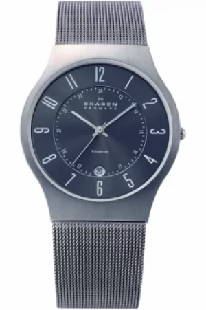 Mens Skagen Grenen Titanium Watch 233XLTTM