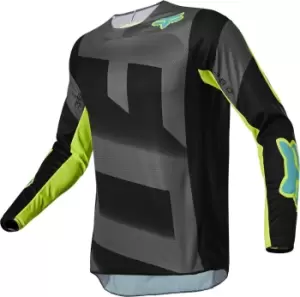 FOX 360 Rkane Motocross Jersey, grey-yellow, Size XL, grey-yellow, Size XL