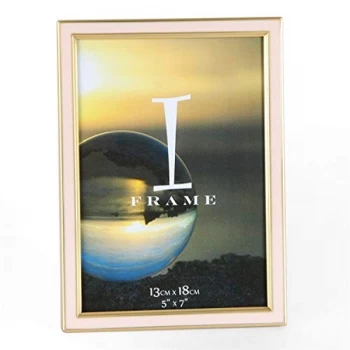 5" x 7" - iFrame Steel Pastel Pink Epoxy Photo Frame