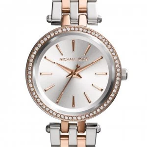 Michael Kors Mini Darci Ladies Watch - Silver/Gold