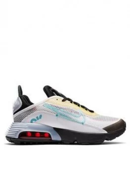 Nike Air Max 2090, White/Aqua, Size 4