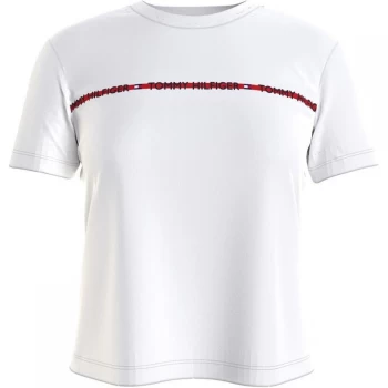 Tommy Bodywear Tommy Hilfiger Nat Tec Short Sleeve Tee Womens - White