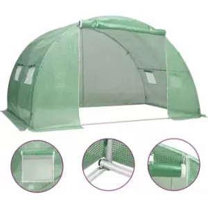 Vidaxl - Greenhouse 8 m² 2x4x2 m Green