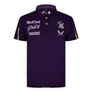 Castore Storm Polo Shirt - Purple