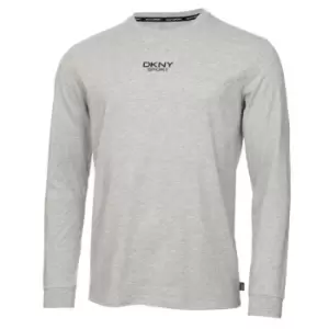 DKNY Golf Liberty Long Sleeve T-Shirt Mens - Silver