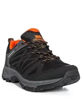 Trespass Fisk Low - Black, Size 10, Men