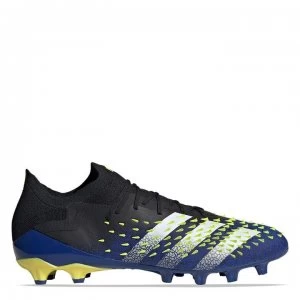 adidas Predator Freak .1 Low AG Football Boots - Black/SolYellow