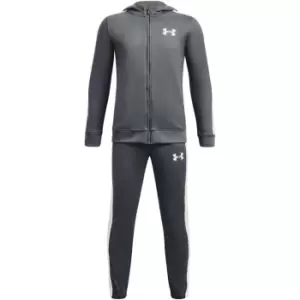 Under Armour Knit Hooded Track Suit - Grey