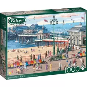 Jumbo Falcon De Luxe Brighton Pier 1000 Piece Jigsaw Puzzle