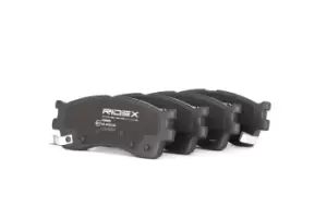 RIDEX Brake pad set 402B0294 Brake pads,Brake pad set, disc brake HYUNDAI,KIA,i20 (PB, PBT),ACCENT III Stufenheck (MC),ACCENT III (MC),RIO II (JB)