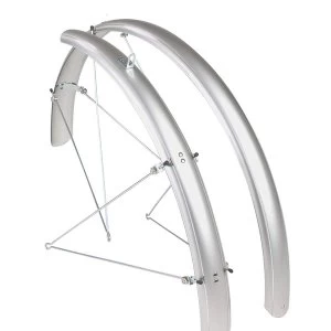 ETC MTB Mudguards Silver