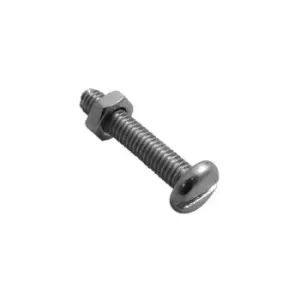 Wot-nots - Screws & Nuts Machine Type - M5 x 40mm - Pack of 2 - PWN679