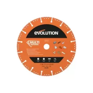 Evolution Multi-Material Diamond Demolition Disc Cutter Blade 255 x 22.2mm