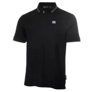 DKNY Golf Golf Spike Pique Polo - Black