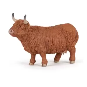 PAPO Farmyard Friends Highland Cattle Figure